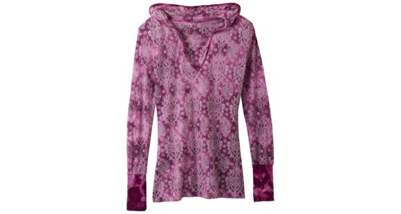 prAna Julz Hoodie Top - Women's-Small-Iris