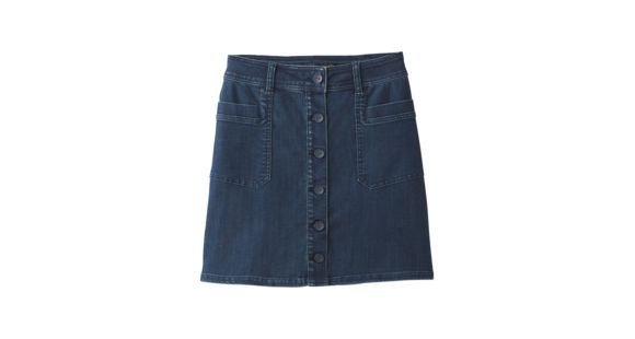 prAna Kara Skirt - Women's, Indigo, 8, W31180427-IND-8