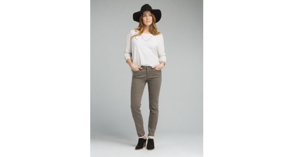 prAna Kayla Jean - Women's, Dark Mud, 14, Long Inseam, W4117TL02-DKMU-14