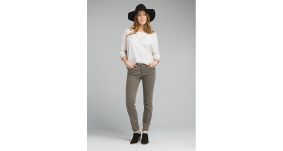 prAna Kayla Jean - Women's, Dark Mud, 8, Short Inseam, W4117SH02-DKMU-8