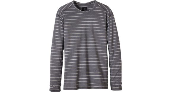 prAna Keller Long Sleeve Crew - Men's-Black-Medium