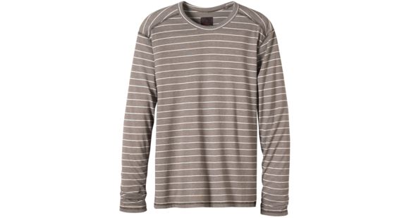 prAna Keller Long Sleeve Crew - Men's-Khaki-Large