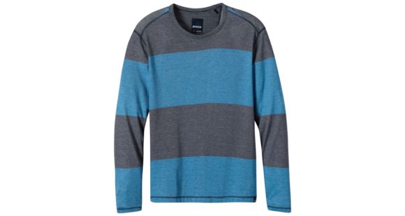 prAna Keller Long Sleeve Crew - Men's-Nautical-Small