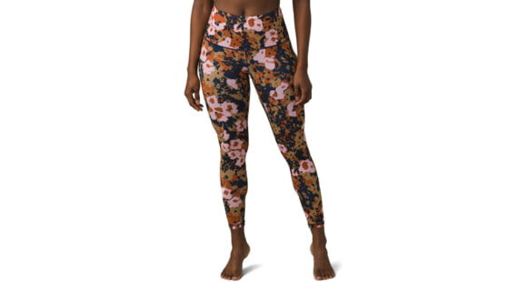 prAna Kimble Printed 7/8 Legging Pants, Nordic Pink Wildflower, Small, 1962541-650-RG-S