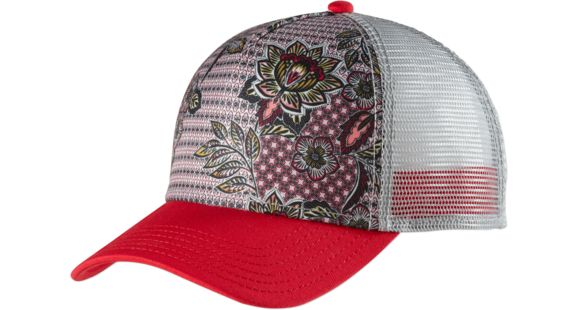 prAna La Viva Trucker - Women's-Cosmo Pink Fleur D'amour