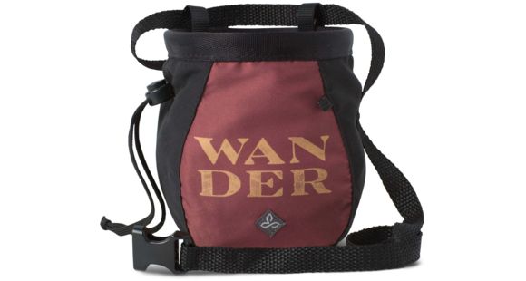 prAna Large Chalk Bag w/Belt - Women's, Curry Wander, One Size, U6WMCB110-CYWA-O/S
