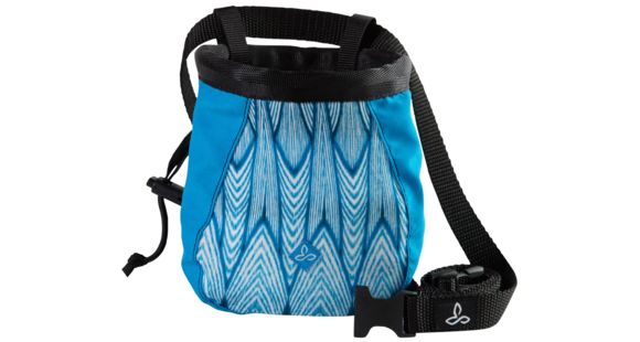 prAna Large Chalk Bag with Belt - Women's-Blue Feather
