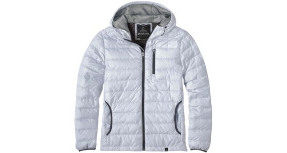 prAna Lasser Jacket - Men's-Silver-Large