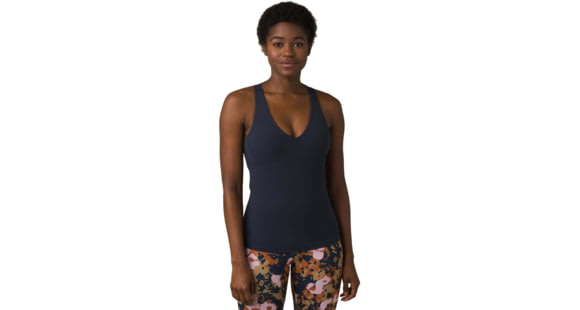 prAna Layna Bra Tank, Nautical, XSmall, 1963291-400-XS