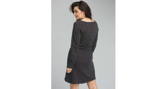 prAna Leigh Dress - Women's, Black Heather, Large, W33180545-BKHT-L