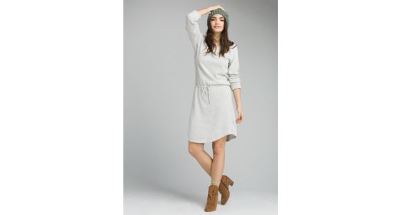 prAna Leigh Dress - Women's, Bone Heather, Medium, W33180545-BOHT-M