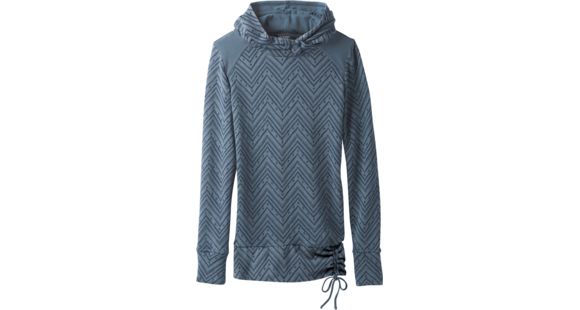 prAna Leland Hoodie - Women's-Bayou Blue-Large