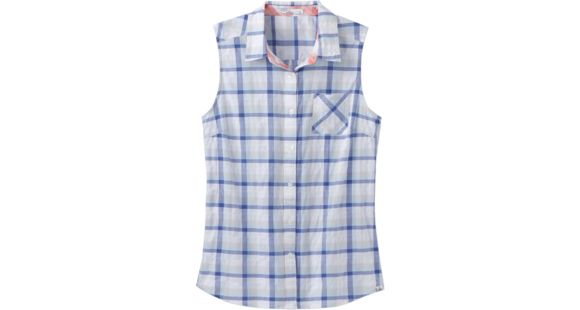 prAna Lexi Button Down Top - Women's-Cobalt-Small