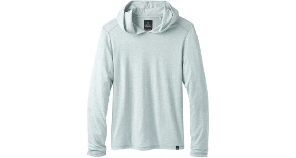 prAna Long Sleeve Hood - Mens, Agave Heather, XLarge, M21181338 -778-XL