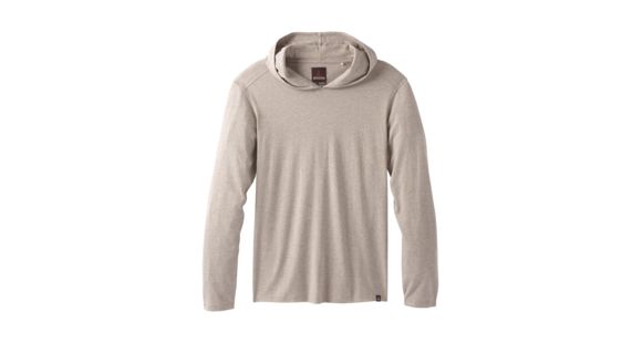 prAna Long Sleeve Hood - Men's, Dark Khaki Heather, Large, M21181338-DKHT-L