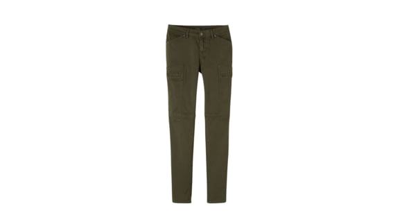 prAna Louisa Pant Skinny Leg, Dark Olive, 12, W4LOUI316-DKOL-12