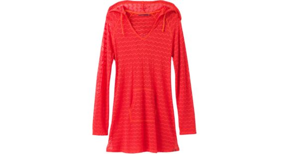 prAna Luiza Tunic - Women's -Electric Orange-Small