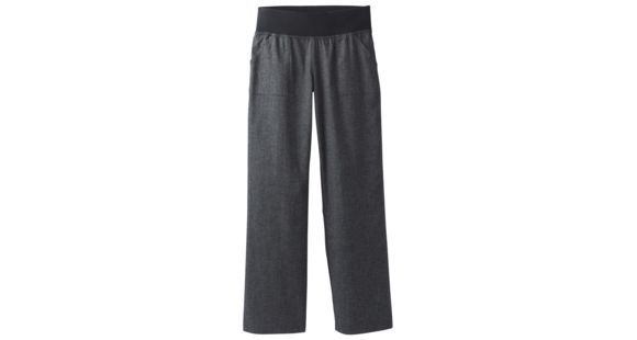 prAna Mantra Women's Pant, Black Herringbone, XL, W4MANT115 - BKHB-XL