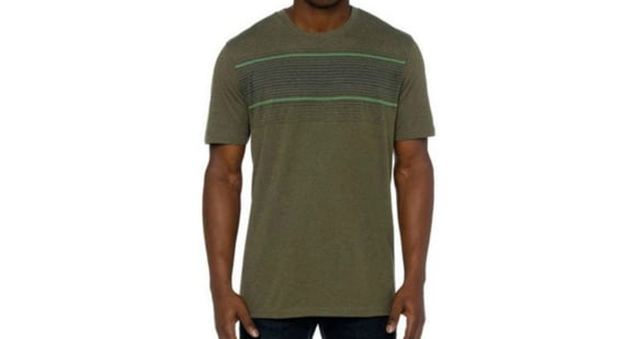prAna Marco Short Sleeve Crew - Men's-Cargo Green-X-Large