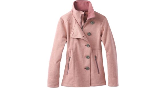 prAna Martina Heathered Jacket - Women's, Lacquered Rose, Large, W21170279-LARO-L