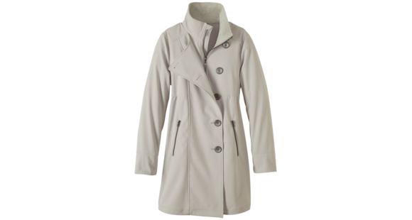 prAna Martina Long Heathered Jacket - Women's, Sand, X-Small, W2MARO316-SND-XS