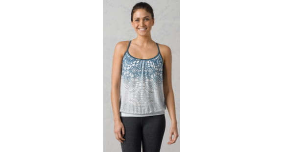 DEMO, prAna Meadow Top - Women's-Blue Daydream-Small