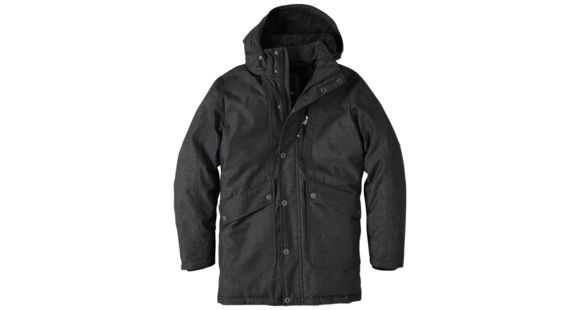 prAna Merced Jacket - Men's-Black Heather-Medium