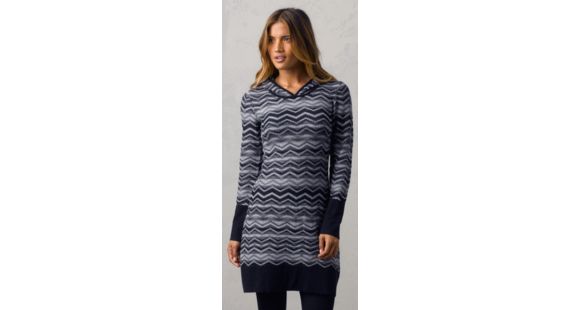 prAna Meryl Sweater Dress - Women's-Black-Large
