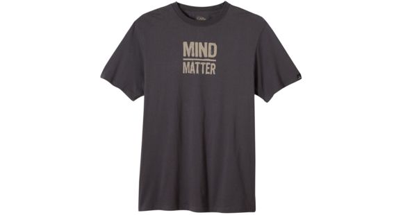 prAna Mind / Matter Short Sleeve T-Shirt - Men's -Charcoal-Medium