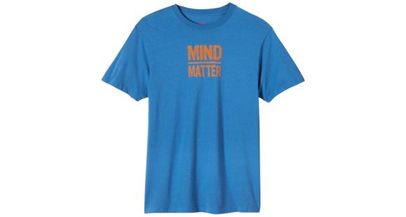 prAna Mind / Matter Short Sleeve T-Shirt - Men's -Vintage Cobalt-XX-Large