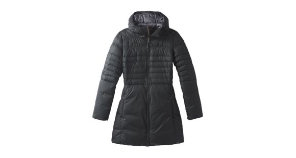 prAna Miska Long Jacket - Women's, Black, Medium, W23180568-BLK-M