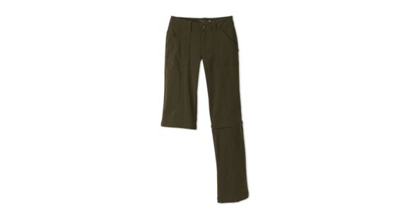 prAna Monarch Convertible Pant - Women's-Cargo Green-Regular Inseam-2