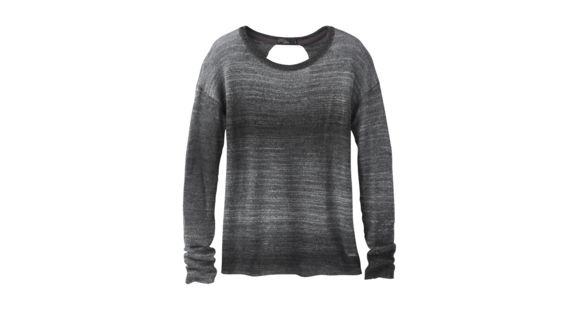 prAna Nightingale Sweater Women's, Black White, Medium, W21170101-BKWT-M