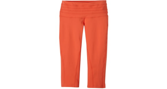 prAna Olympia Knicker - Women's-Neon Orange-Regular Inseam-Small