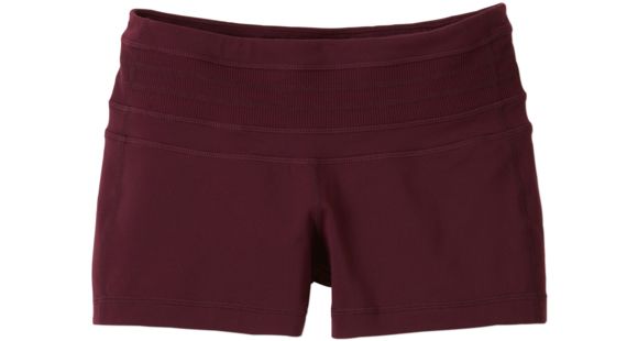 prAna Olympia Short - Women's -Black Plum-3 in-Large