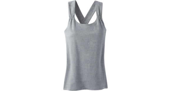 prAna Phoebe Top - Women's-Heather Grey-Medium