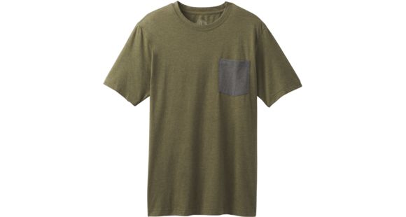 prAna Pocket T-Shirt - Men's-Cargo Green-X-Large