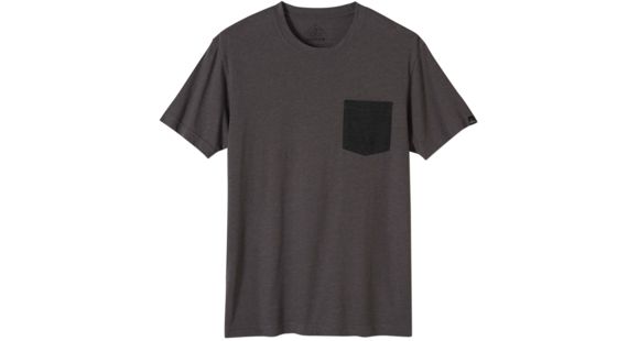 prAna Pocket T-Shirt - Men's-Charcoal Heather-Medium