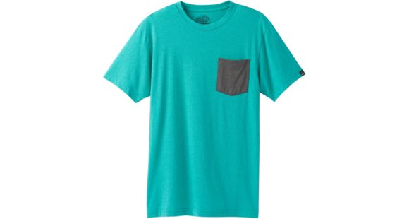 prAna Pocket T-Shirt - Men's-Emerald Waters-Small