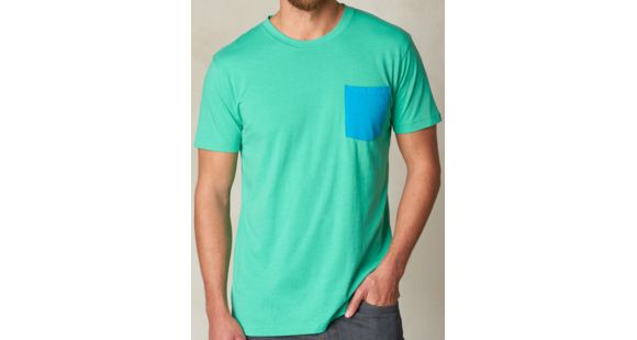 prAna Pocket T-Shirt - Men's-Mint Heather-Medium
