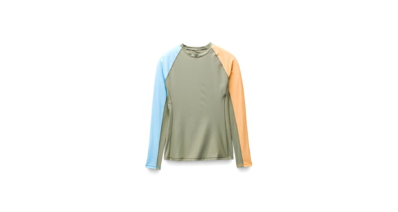 prAna Baja Bound LS Rashguard - Women's, Sweet Agave Color Block, S, 2066561-300-S