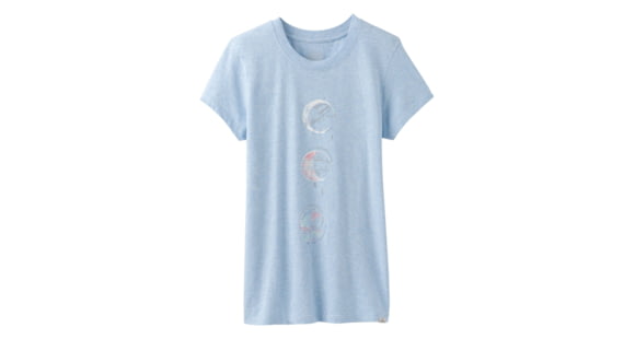 prAna Climbing Tee - Women's, Beaming Blue, Medium, W1PRAN316-BEBL-M