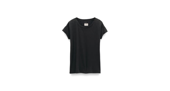 prAna Cozy Up T-Shirt - Women's, Black, S, 1964391-001-S