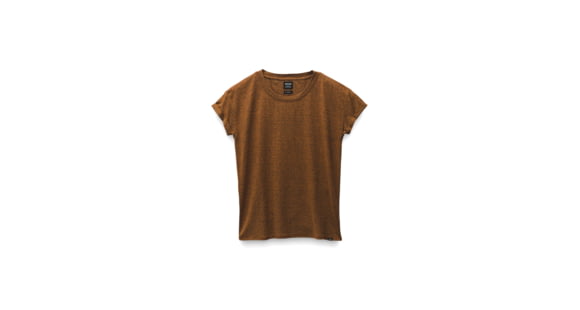 prAna Cozy Up T-Shirt - Women's, Clay Heather, XL, 1964391-202-XL