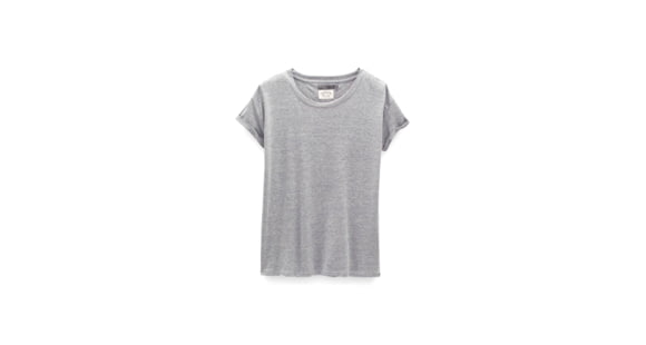 prAna Cozy Up T-Shirt - Women's, Heather Grey, XL, 1964391-020-XL