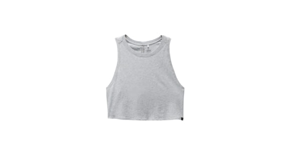 prAna Everyday Crop Tank - Women's, Heather Grey, S, 2065021-020-S