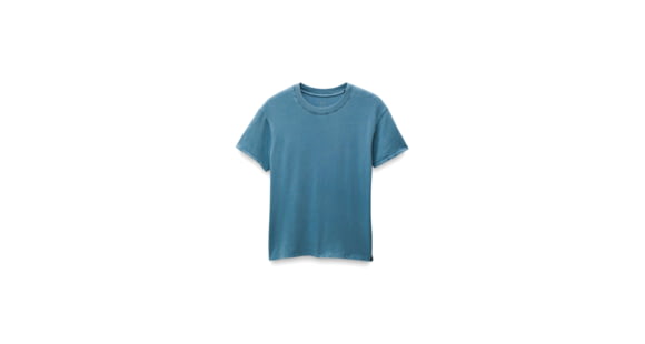 prAna Everyday Vintage-Washed SS Tee - Women's, High Tide, XL, 2063791-400-XL