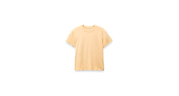 prAna Everyday Vintage-Washed SS Tee - Women's, Sun Kissed, XL, 2063791-700-XL