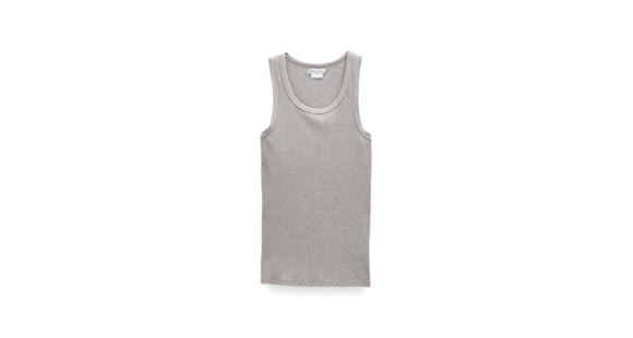 prAna Foundation Rib Tank - Women's, Heather Grey, M, 1971001-020-M