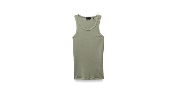 prAna Foundation Rib Tank - Women's, Juniper Green Heather, S, 1971001-301-S